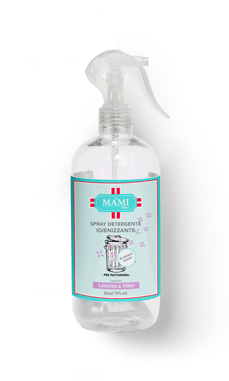 Spray Igienizzante Mani Superfici e Ambienti - Timo e Lavanda